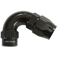 Aeroflow -10AN 120deg Hose End - Kryptalon® Series Lightweight One Piece Swivel