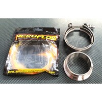 Aeroflow Turbine Inlet 3" O.D Stainless Steel V-Band Kit