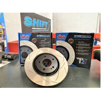 DBA Rear Street T2 Slotted  - Suits Nissan S14, S14A, S15 Silvia 200SX