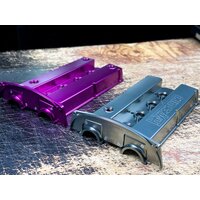 Hypertune Purple Billet Rocker Cover - Suits Mitsubishi EVO 4, 5, 6, 7 ,8 , 9 Wagon Non Mivec