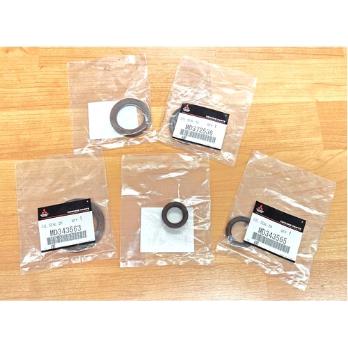 Mitsubishi EVO Timing Seal Kit - Suits EVO 4-9 IX & Wagon.