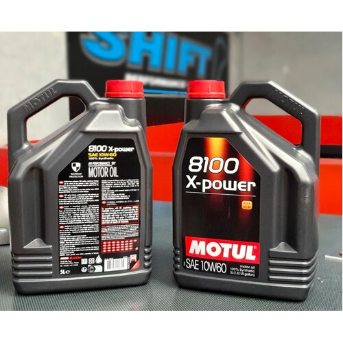 Motul 8100 X-power 10W-60 5L 100% Synthetic