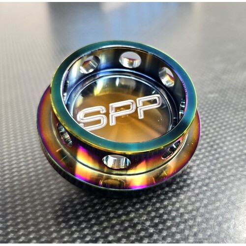 SPP Neo Oil Cap - Suits Mitsubishi Lancer, EVO, Mirage, FTO, GTO, Colt