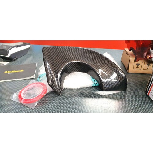 Rexpeed EVO 9 JDM/AUDM Varis-Style Carbon Exhaust Shield