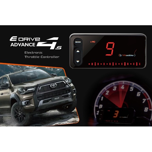 Shadow Edrive 4s Electronic Throttle Controller suits BRZ 86 WRX Lexus Toyota D-Max